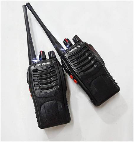 Baofeng 16-Channel UHF Walkie Talkie 2-Way Radio - 2 Piece