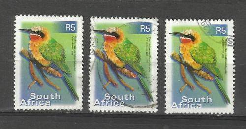 RSA. 3 x R5. Stamps. Mix mint/used not hinged