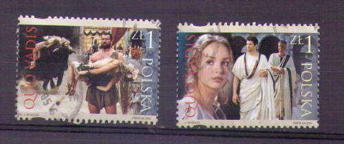 Poland. Group of 2 stamps. Used not hinged