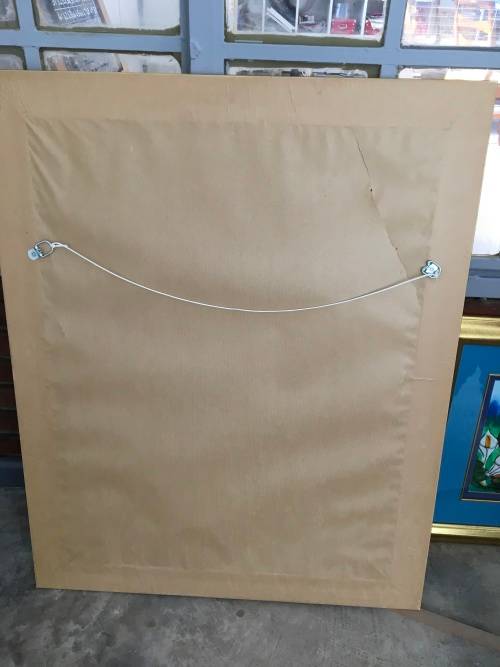 Large Gary Marshall painting beautifully framed - ready to hang