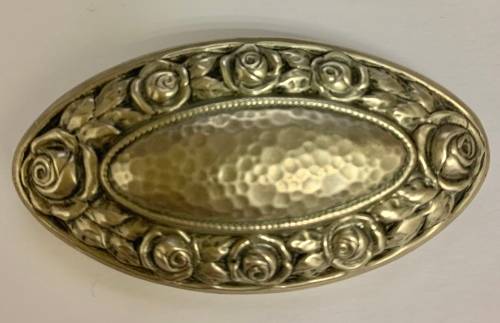 #60 Beautiful silver (?) brooch - 800 EP