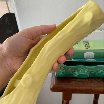 #34 Beautiful pair of log vases (BEP and Vermont)