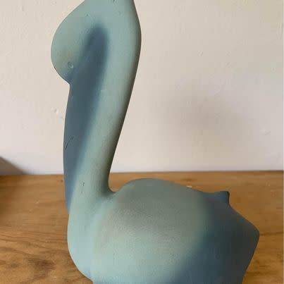 #22 Interesting abstract pelican figurine made in New Zealand