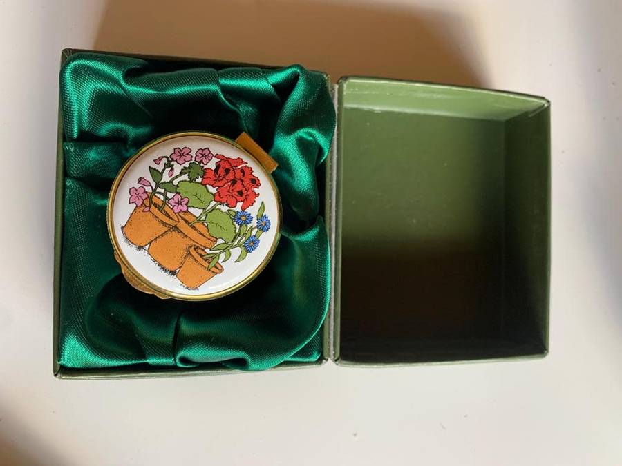 #59 Alastor enamel trinket box in a Harrods presentation box