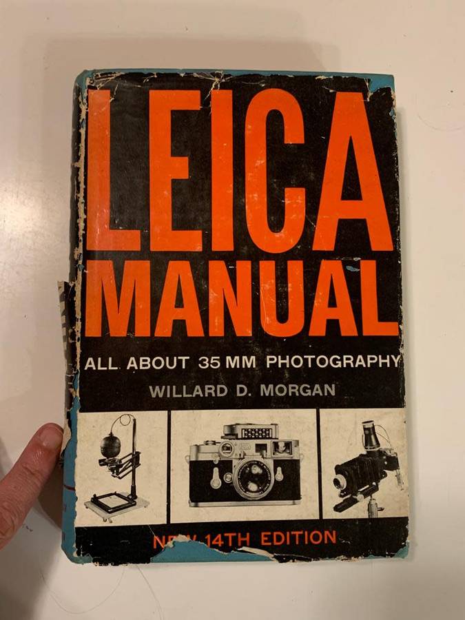#80 LEICA MANUAL Camera Book by Willard D. Morgan 14th Edition