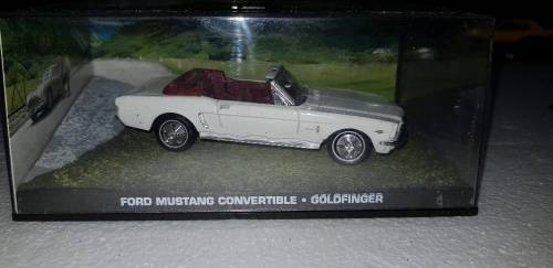 Mint in box golden eye ford mustang 1:43 scale