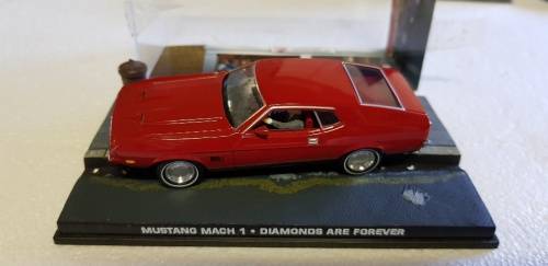 Mint in box mustang mach 1 Diamonds are forever 007 collection