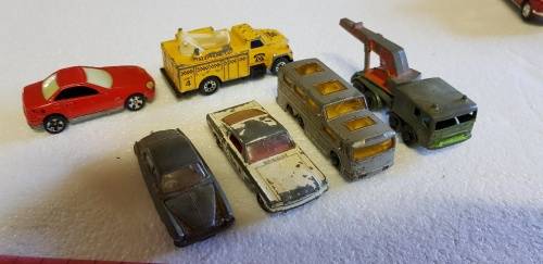 Vintage Mixed matchbox lesney and other die cast lot