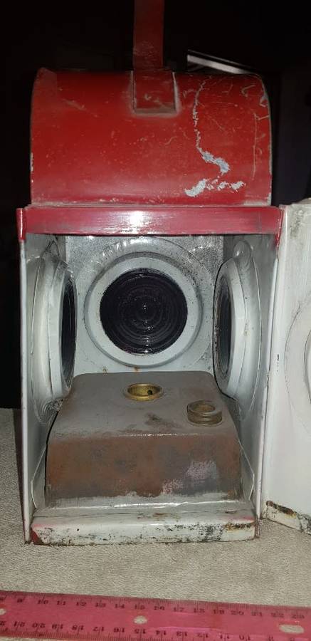 Vintage railway oil /paraffin lamp