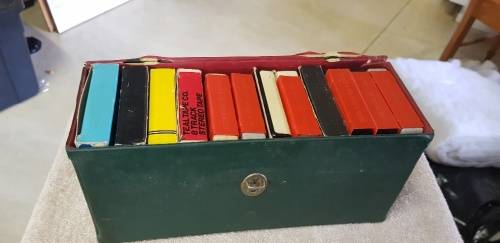 Lovely set of 8 track cassettes in vintage box.