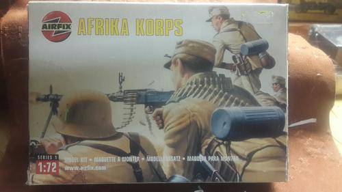 Vintage Airfix 1:72 afrika Korps in origional box