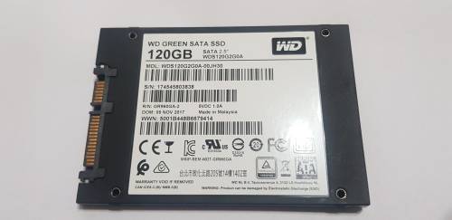 120GB Western Digital Green SSD