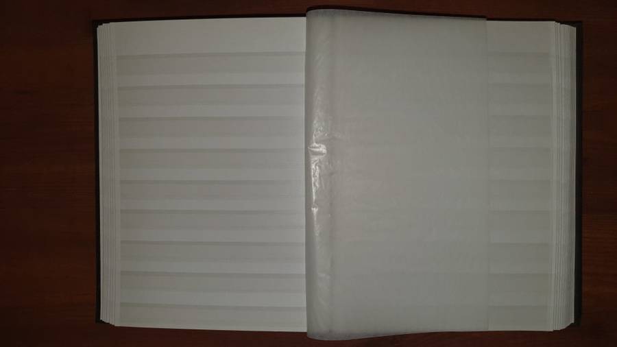 Three new empty stamp albums - 32 page (64 sides)