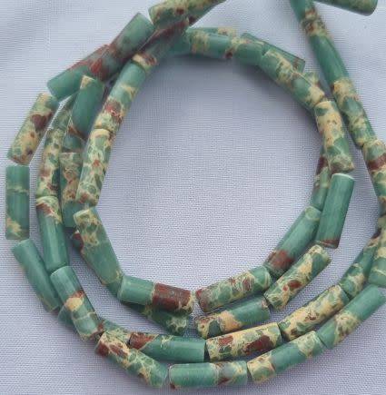 *Clearance Sale*1 Strand  Synthetic /  Shoushan Stone / Column / Beads 13x4mm /