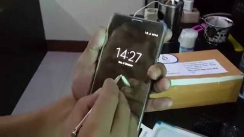 SAMSUNG GALAXY NOTE 5 (Gold platinum)