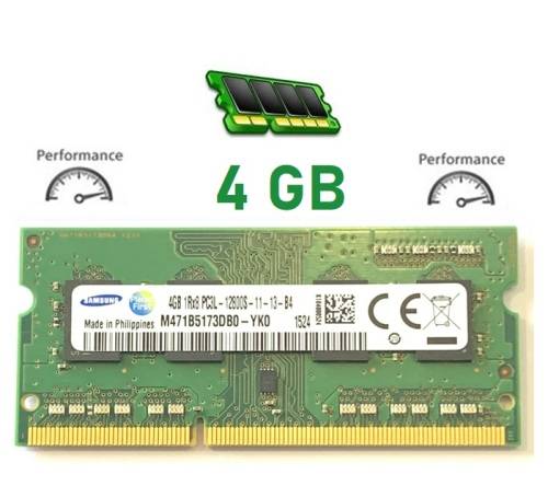 Samsung Original 4GB RAM - Ultra Fast  - DDR3 PC3L-12800S