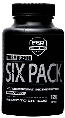 THERMOGENIC SIX PACK "HARDCORE FAT INCINERATOR"