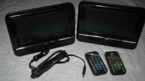 PORTABLE CAR DVD PLAYERS (USE IN CAR OR AT HOME)