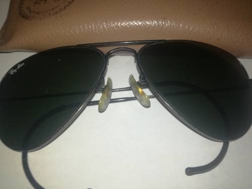 Rayban vintage black teardrop babyface sunglasses