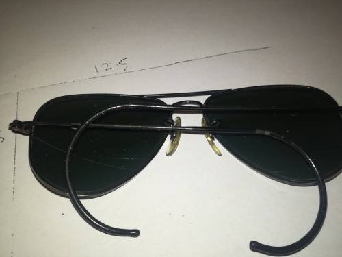 Rayban vintage black teardrop babyface sunglasses