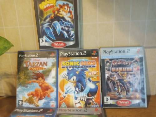 Ps2 7 games bundle