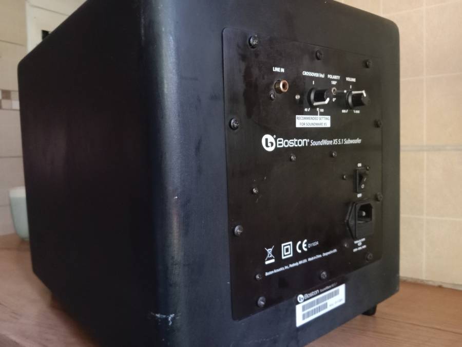 Boston Acoustics Soundwave 5.1 powered subwoofer