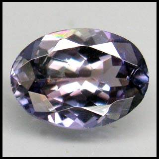 1.17ct STUNNING  NATURAL TOP PURPLISH BLUE TANZANITE OVAL CUT