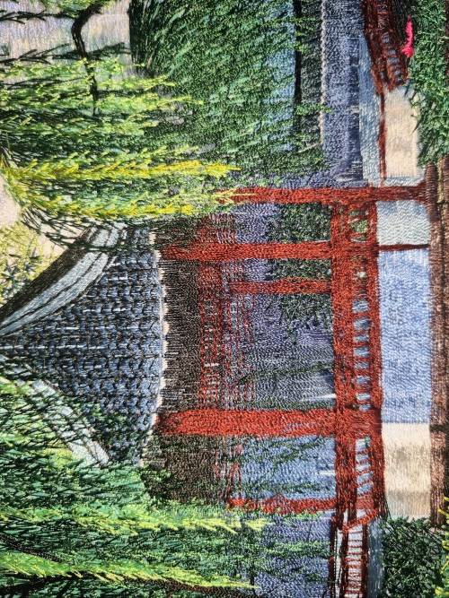 Chinese Handmade Silk Embroidery Art, Vintage Art, Silk Art, Su Xiu/Su Shiu, Needle Stitch Art