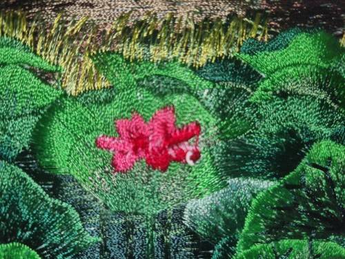 Chinese Handmade Silk Embroidery Art, Vintage Art, Silk Art, Su Xiu/Su Shiu, Needle Stitch Art