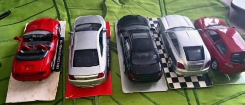 1 Bid for all 5 1:32 Alloy Metal  Diecast  Cars