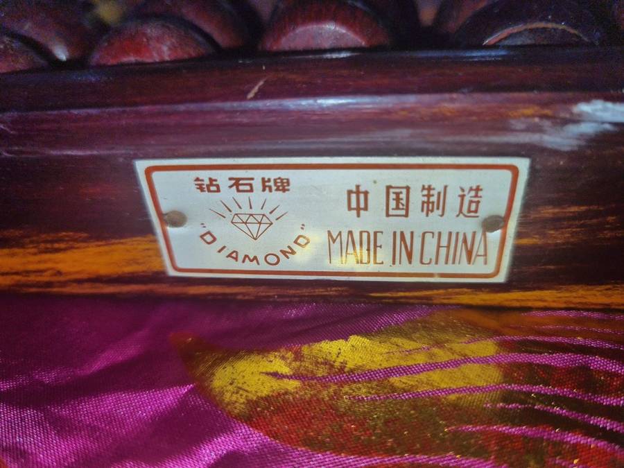 Vintage Diamond Brand Chinese Abacus 13 Rows 91 Beads