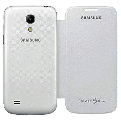 Flip case for Samsung Galaxy S4 mini - White