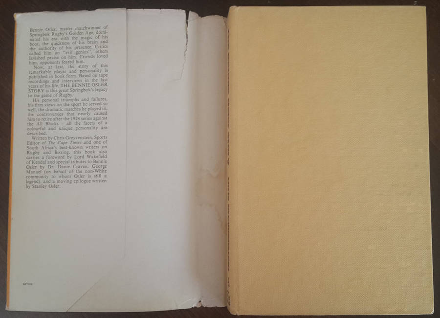 The Bennie Osler Story