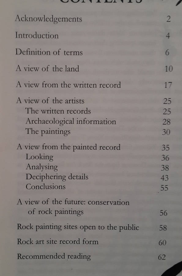 Some views on rock paintings in the Cederberg (Janette Deacon)