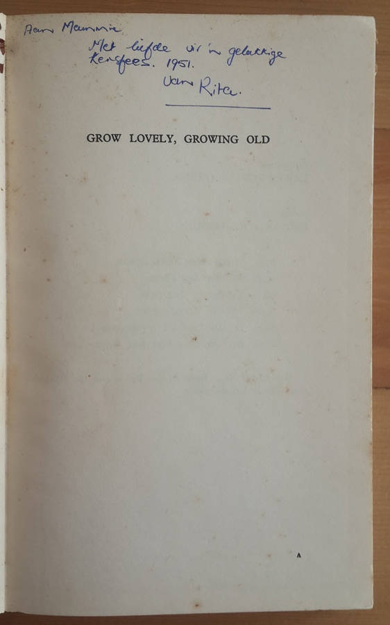Grow Lovely, Growing Old