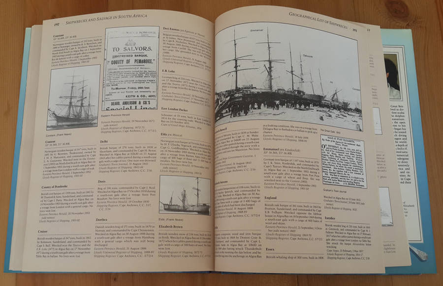 Shipwrecks & Salvage in South Africa: 1500 to the Present