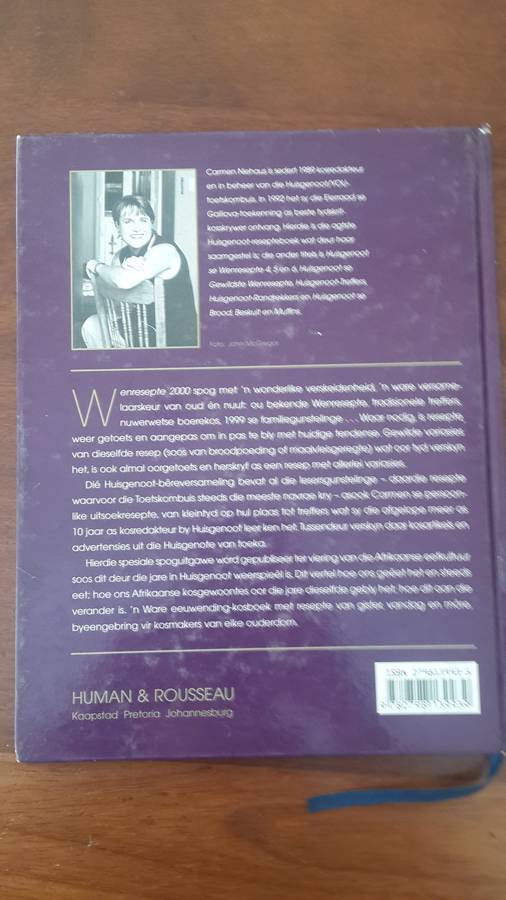 Huisgenoot Wenresepte 2000 Gunstelinge van toeka tot nou - Carmen Niehaus