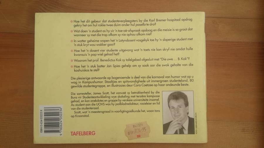 Kampushumor: Die draak steek in studenteland - Grappe deur James Scott