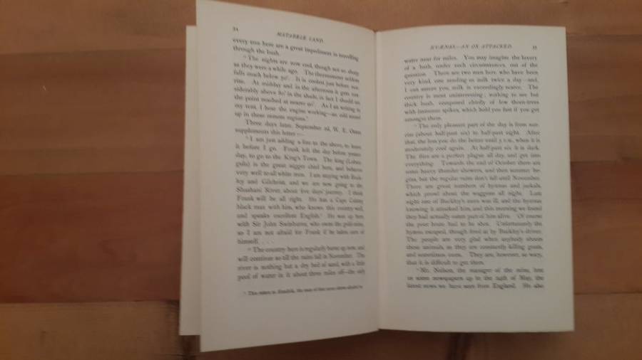 Matabeleland and the Victoria Falls: The Letters and Journals of Frank Oates, 1873-1875