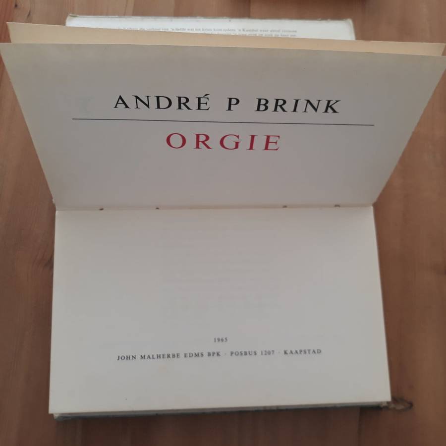 Orgie  (Andre P Brink)