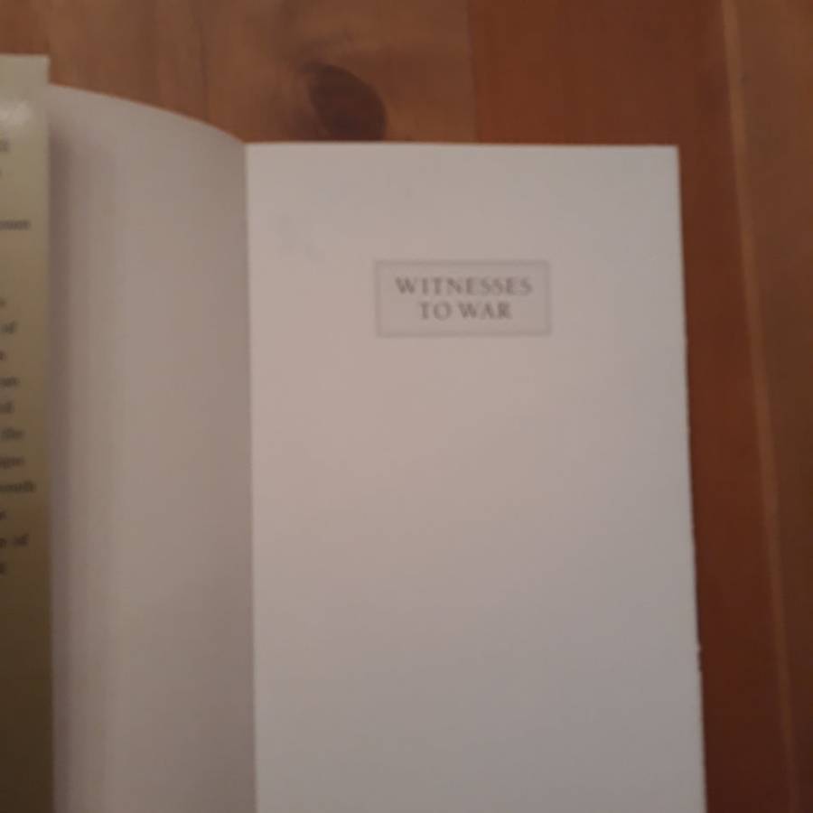 Witnesses to War: Personal Documents of the Anglo-Boer War from the Collections of the South African