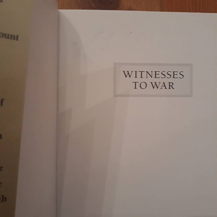 Witnesses to War: Personal Documents of the Anglo-Boer War from the Collections of the South African
