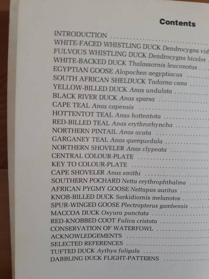 A Guide to the Waterfowl of the Transvaal / 'n Gids tot die Waterjagvoels van Transvaal