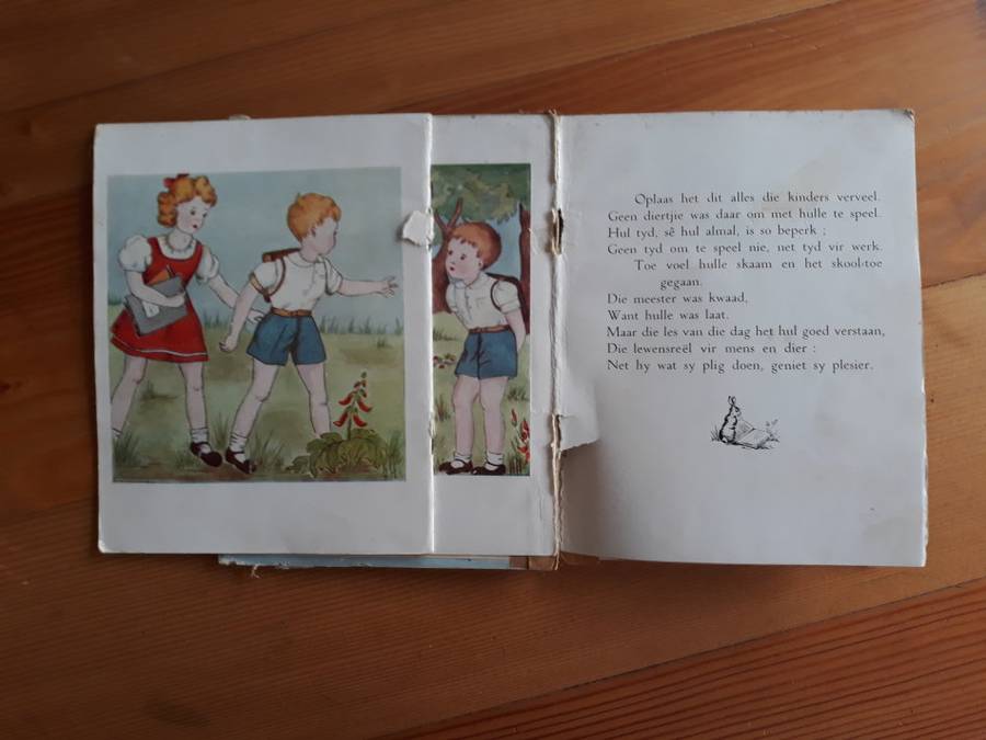 3 x Vintage Afrikaans Children's books