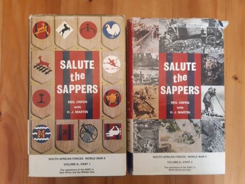 Salute To The Sappers. South African Forces, World War II, Volume 8 - Parts 1 & 2 (2 vols)