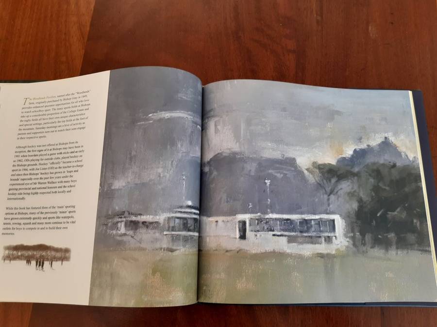 A brush with Bishops - An artistic view of an educational landmark Paintings by Richie Ryall