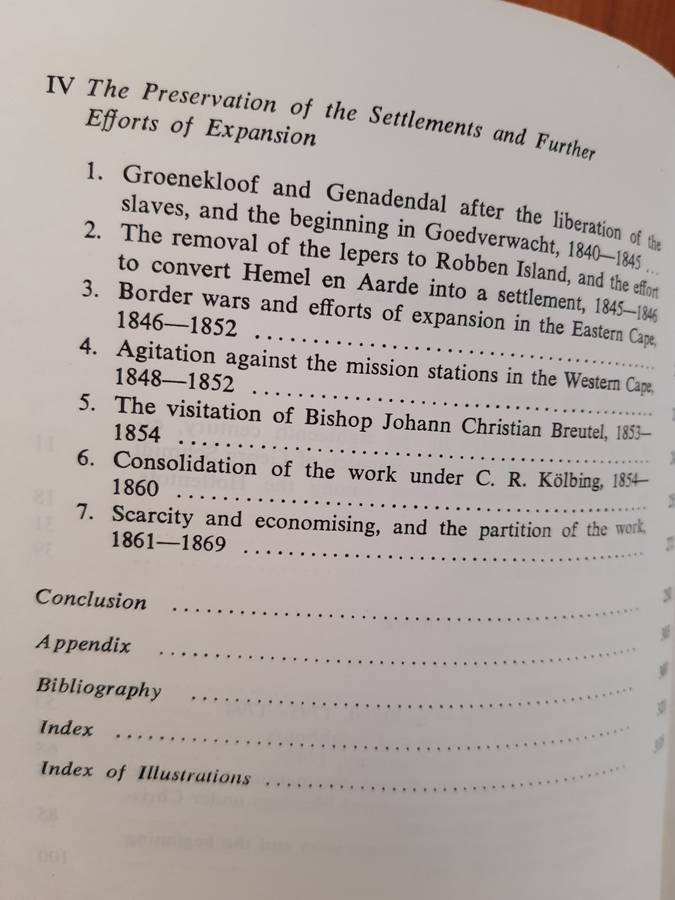 The Pear Tree Blossoms. A History of the Moravian Mission Stations in South Africa 1737-1869