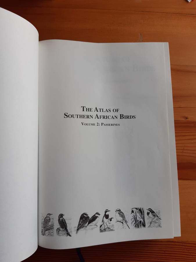 The Atlas of Southern African Birds Vol 2: Passerines