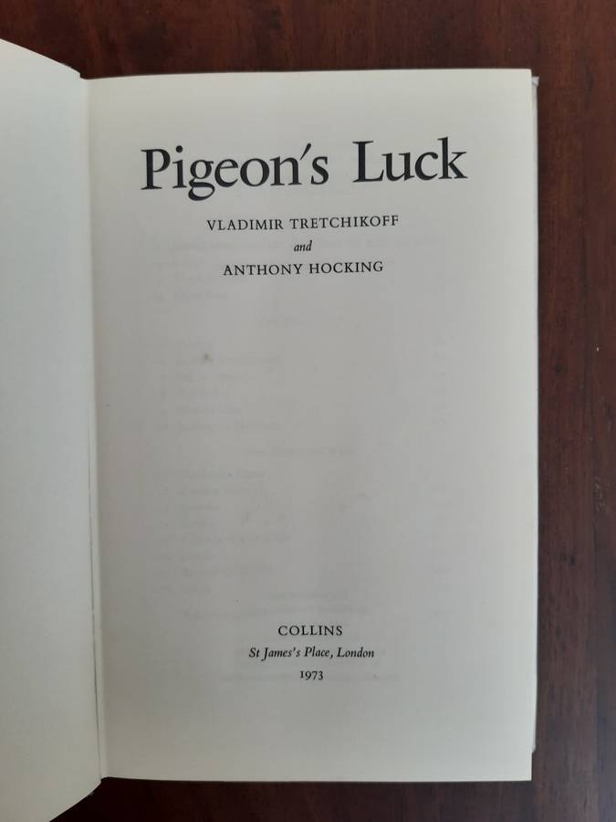 Pigeon's Luck - Tretchikoff