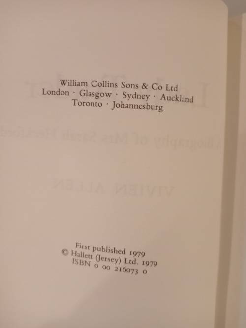 Lady Trader. A Biography of Mrs Sarah Heckford